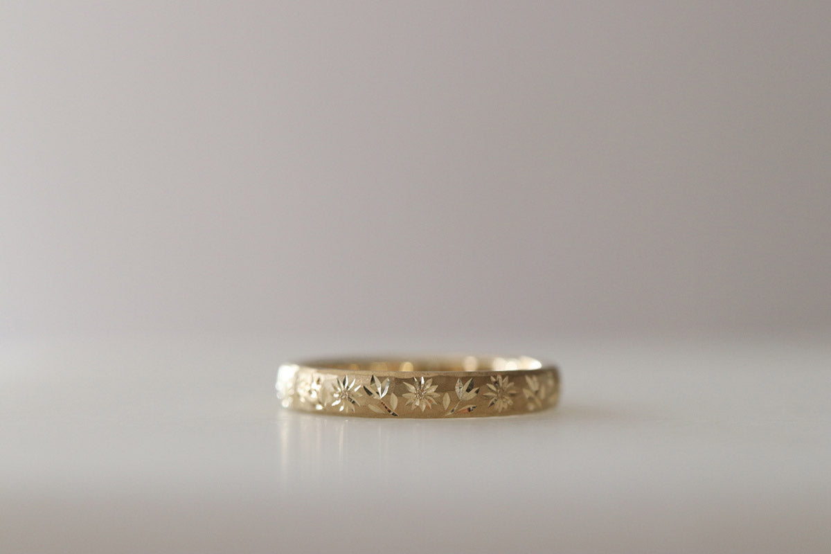 Tulip and sunflower ring – KARAFURU