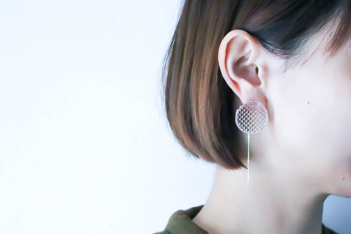 KIRIKO丸い水面ピアス | ペア – KARAFURU